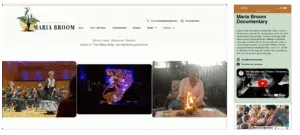 2025 custom theme built in wordpress/elementor for Maria Broom