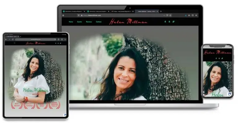 Website Design and Graphic Design for Helen Millman