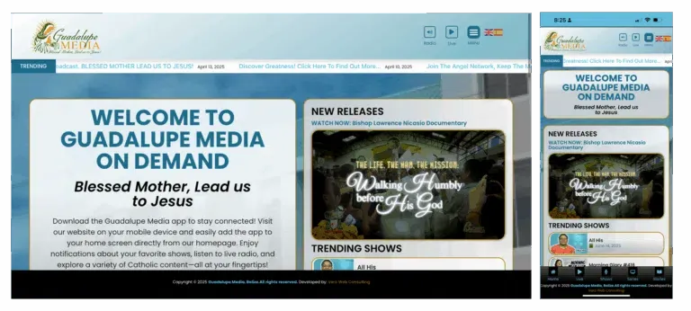 Guadalupe Media Belize – Streaming Faith Across Borders