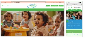 Tykes and Teens Inc - wordpress website, graphic design, logo